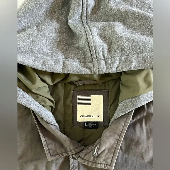 O’Neill Surf Lined Jacket - Charcoal - Large - Picture 2 of 5